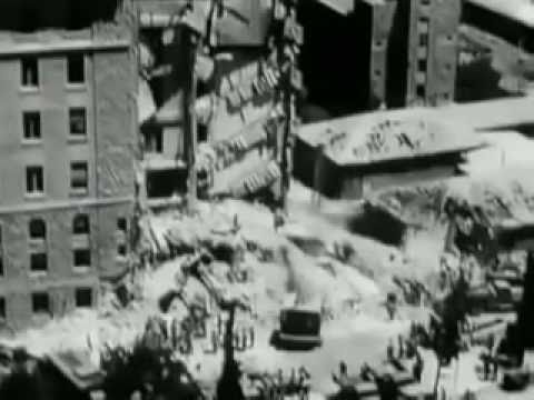 The King David Hotel after the Irgun bombing attack