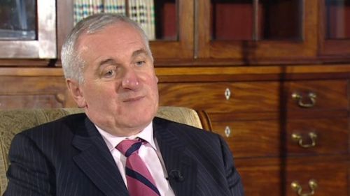 Former Taoiseach Bertie Ahern. Co-ordinated NI policy with McDowell and now claims that the IRA was to remain 'unarmed'.
